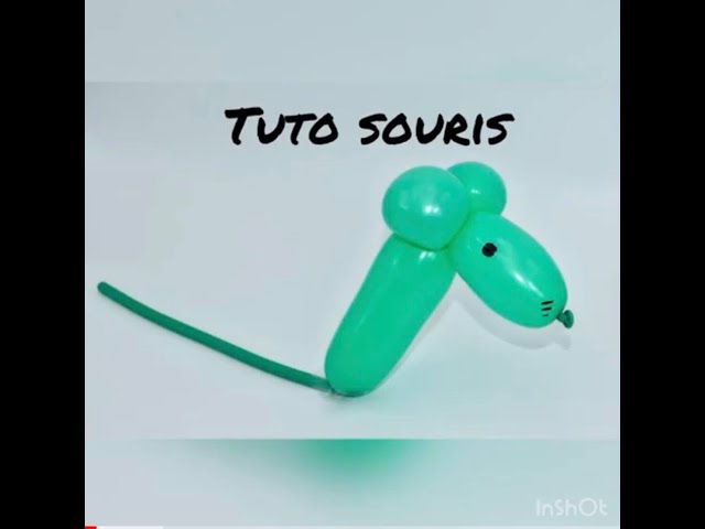 Tuto sculpture de ballon : La souris 