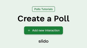 Create a Poll ⎸ Polls Tutorial