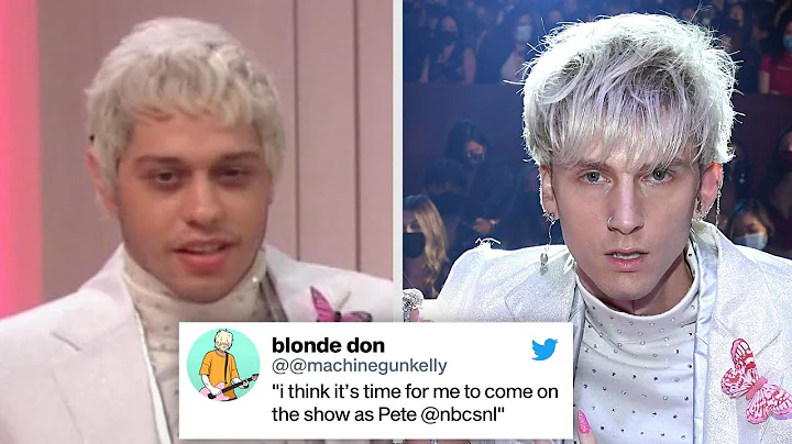 Machine Gun Kelly REACTS to Pete Davidson's Impres...