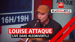 Louise Attaque interprète "Sortir de l'ordinaire" en live dans #LeDriveRTL2 (06/09/22)
