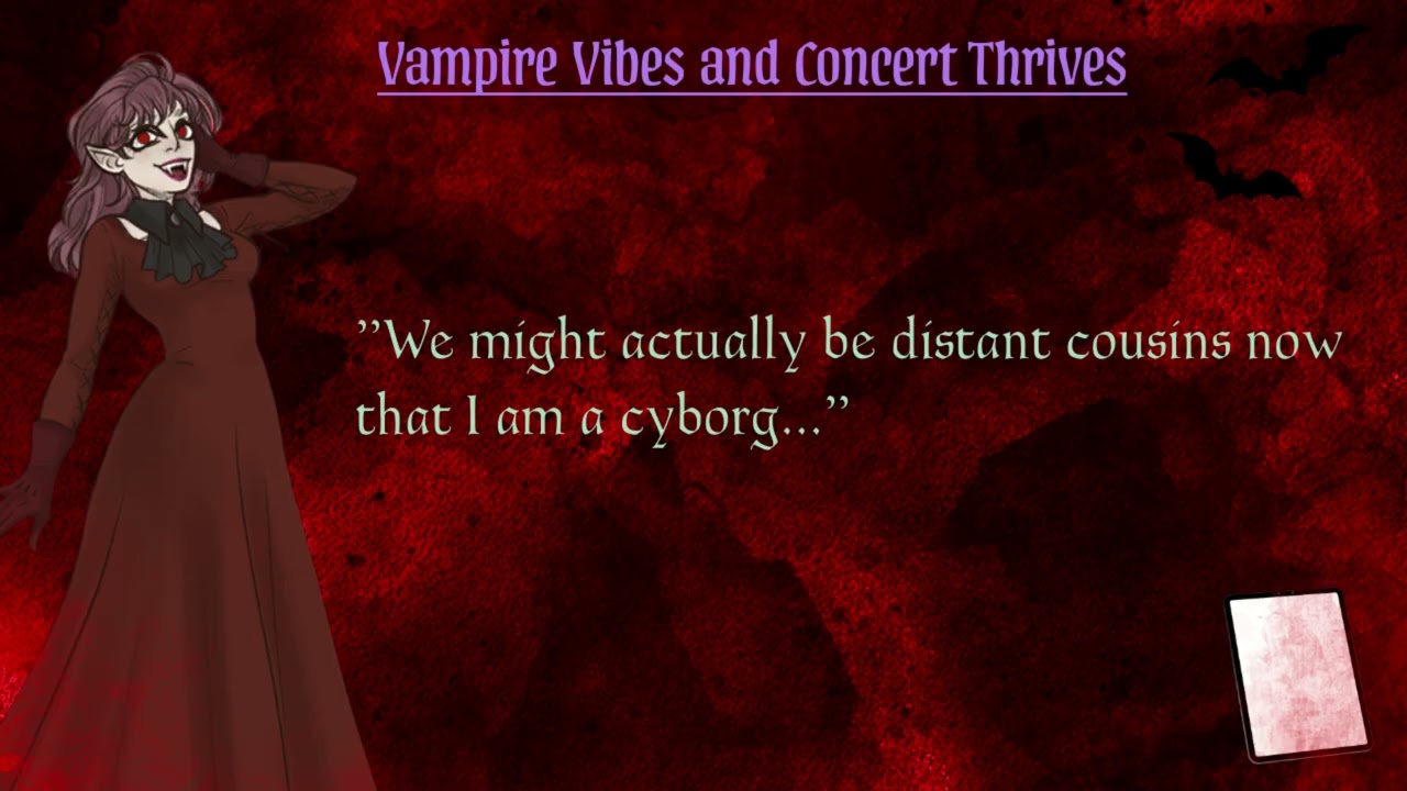 ִֶָ. ..𓂃 ࣪ ִֶָ🦋་༘࿐ Vampire Vibes and Concert Thrives ִֶָ. ..𓂃 ࣪ ִֶָ🦋་༘࿐