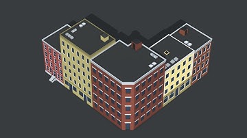 Simple Urban Buildings Pack 1 (Unity3D Asset)