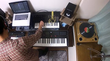 Ableton Push 2 & KORG MS-20 mini Live Performance