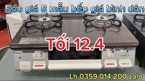 Bếp gas thì miệng bếp được tính thế nào năm 2024