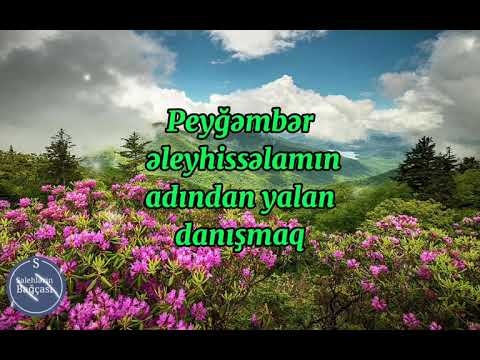 Peyğəmbərin əleyhissəlam adından yalan danışmaq