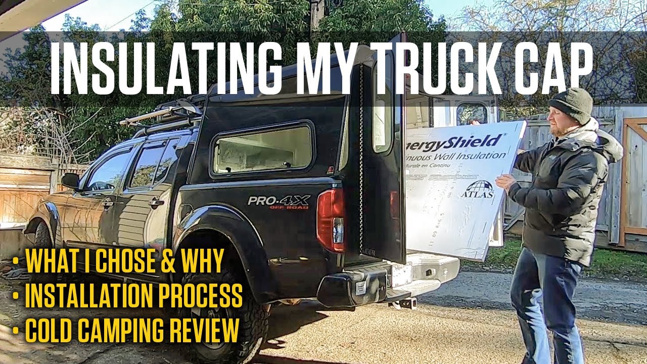 Rigid foam insulation in my topper install & impressions YouTube
