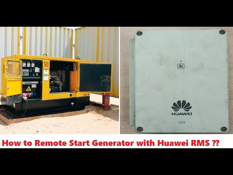 Genset Remote Start with Huawei RMS | DG Controlled with Battery DOD | Telecom Field Operations