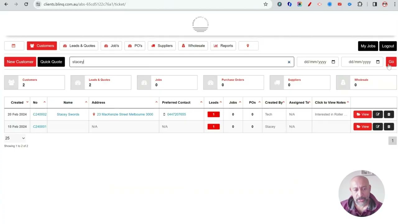 How to Re-Quote Existing Customers in BlinQ Software | Window Covering Software Tutorial