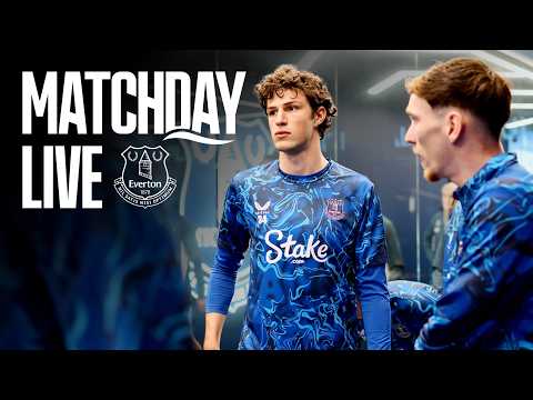 EVERTON v SUNDERLAND | Matchday Live! Pre-match show from Hill Dickinson Stadium — football video