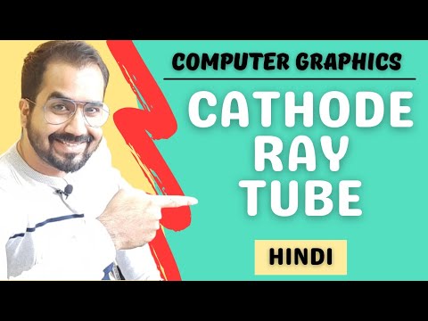 Cathode Ray Tube (CRT) Explained in Hindi l Computer Graphics