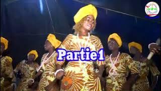 prestation de la chorale adjogan à l'occasion du trentième anniversaire d'évangélisation à Acadjamè