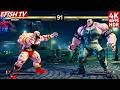 Zangief vs Abigail (Hardest AI) - Street Fighter V