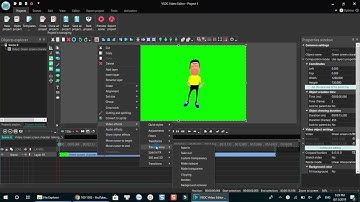 How to add background images to green screen video in VSDC