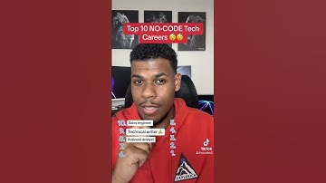 Top 10 NO CODING Tech Careers