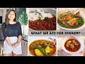 WHAT WE ATE FOR DINNER LAST WEEK? | INDIAN | 4 Extremely Easy & Healthy Dinner ideas