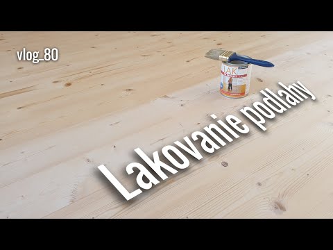 Lakovanie podlahy svojpomocne. vlog_80