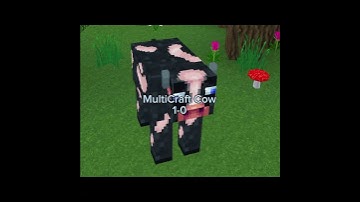 MultiCraft Cow VS Minecraft Cow #comparison #minecraft #multicraft