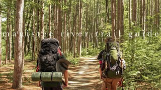 ULTIMATE GUIDE TO BACKPACKING THE MANISTEE RIVER TRAIL | Backpacking in Northern Michigan on the MRT