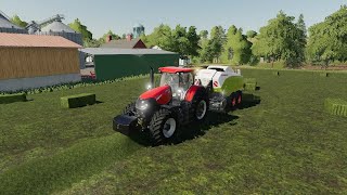 zbieranie słomy i trawy w farming Simulator 19 #64