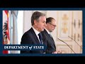 Secretary Blinken holds a joint press availability with Austrian Foreign Minister Schallenberg