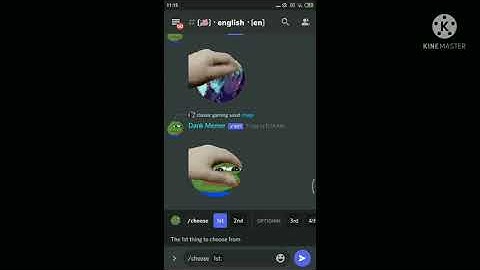 Random commands by dank memer in discord