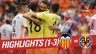 Highlights Valencia CF vs Villarreal CF (0-0)