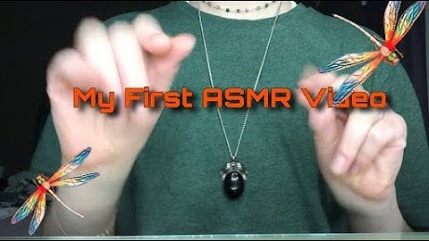 My First ASMR Video | Tapping and Scratching on Random Items | No Talking