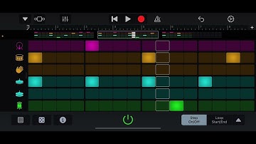 How to program the drum machine on 15 Step by Radiohead on GarageBand