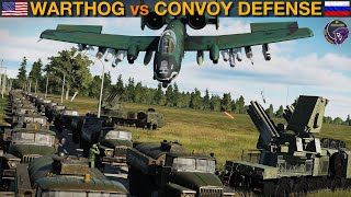 Could A-10s Penetrate & Destroy The 40 Mile Long Russian Convoy At Kyiv? (WarGames 56) | DCS