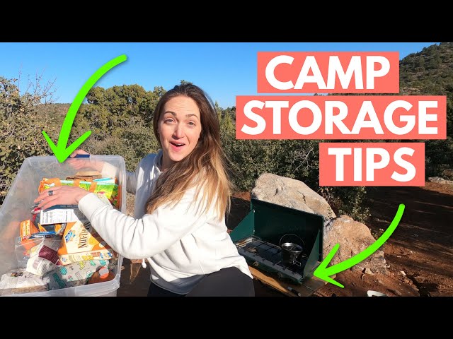 8 Easy Tips on How to Store and Organize Your Camping Gear