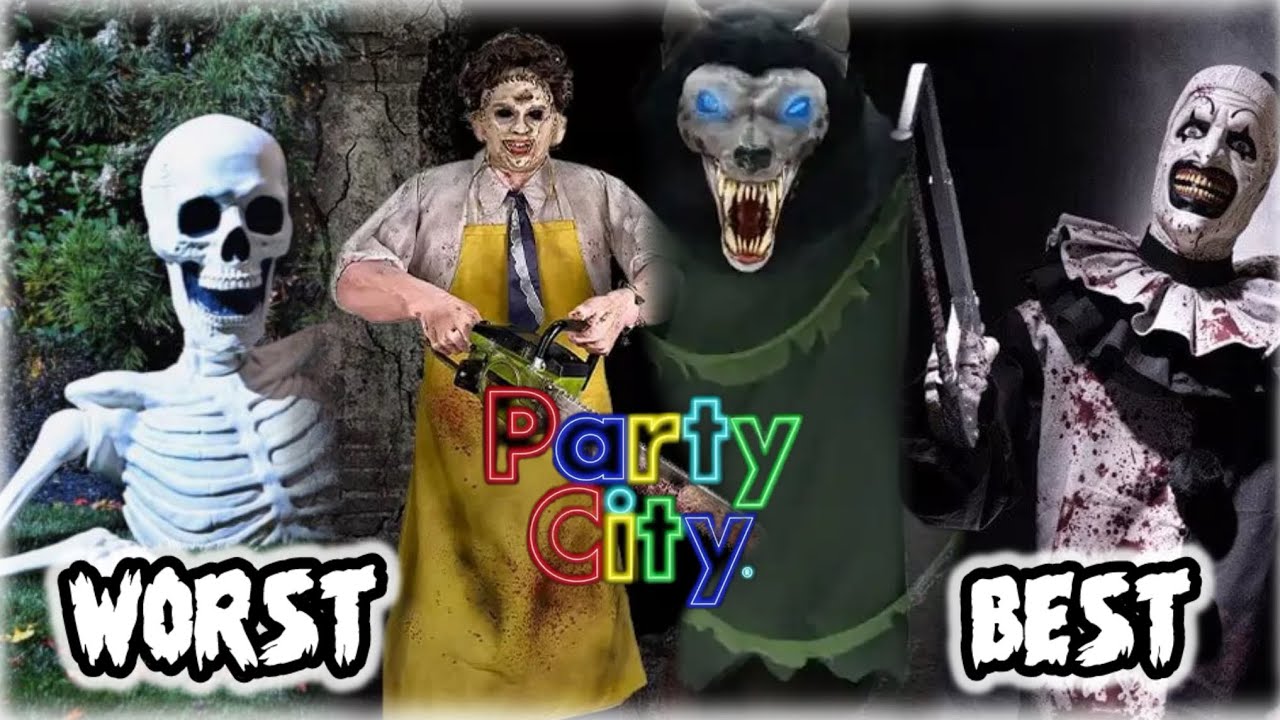 Ranking EVERY Party City Halloween Animatronic FROM WORST TO BEST | (OVER 70 ANIMATRONICS!)