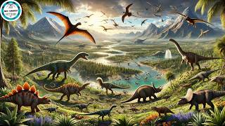 Earth in the Mesozoic Era (Dinosaurs from start to end)