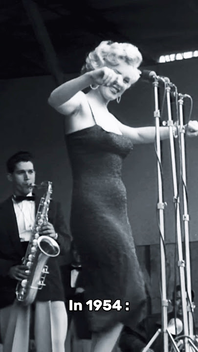 Marilyn Monroe In 2017 And The Real One In 1954