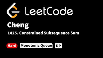 LeetCode 1425. Constrained Subsequence Sum