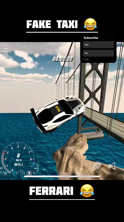 Fake Taxi In😱 |ferrari 😱 | Car Parking Multiplayer #cpm #shorts