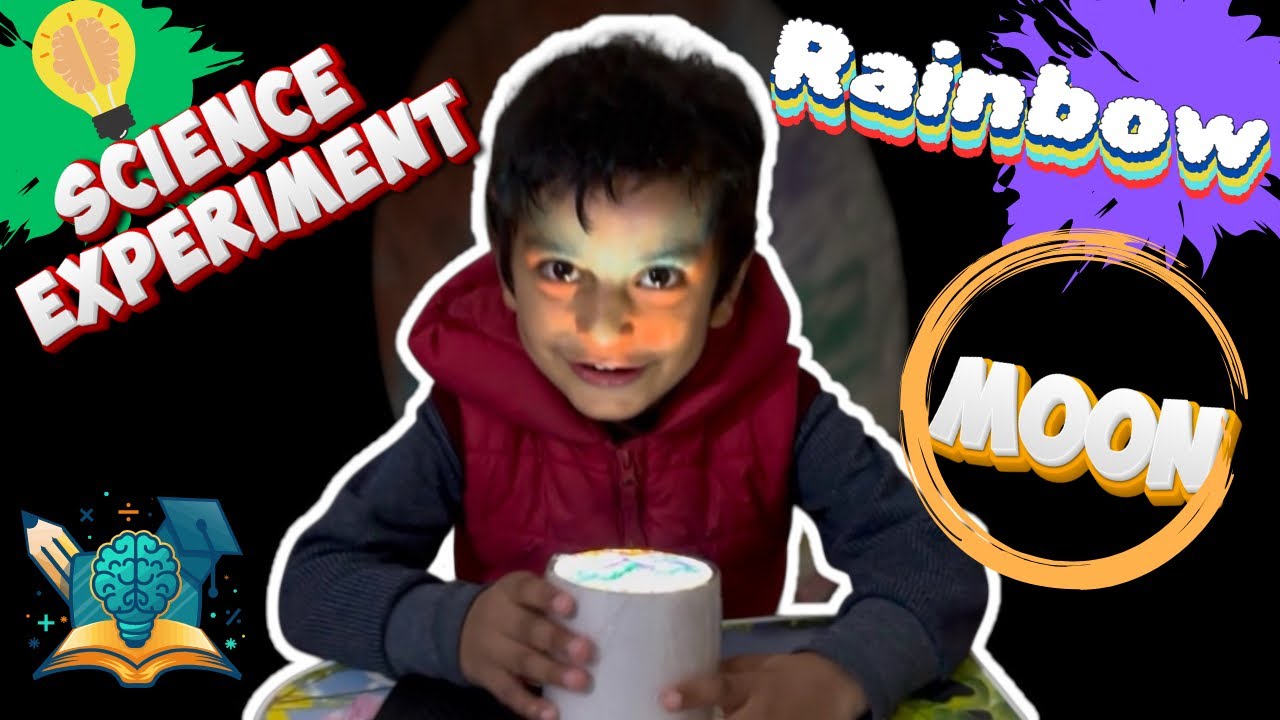 Finally!! RAINBOW Colours Ka Experiment kia | IamAnkitDadwal