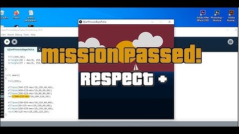 #ujianprocessing_kloter3   Animasi Sederhana Menggunakan Processing