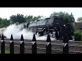 Union Pacific Big Boy 4014 leaving West Chicago