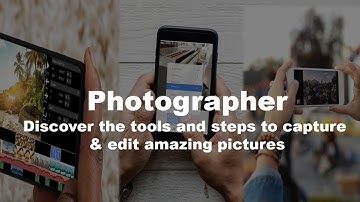 Photography and Video Editing Course in Sign Language.