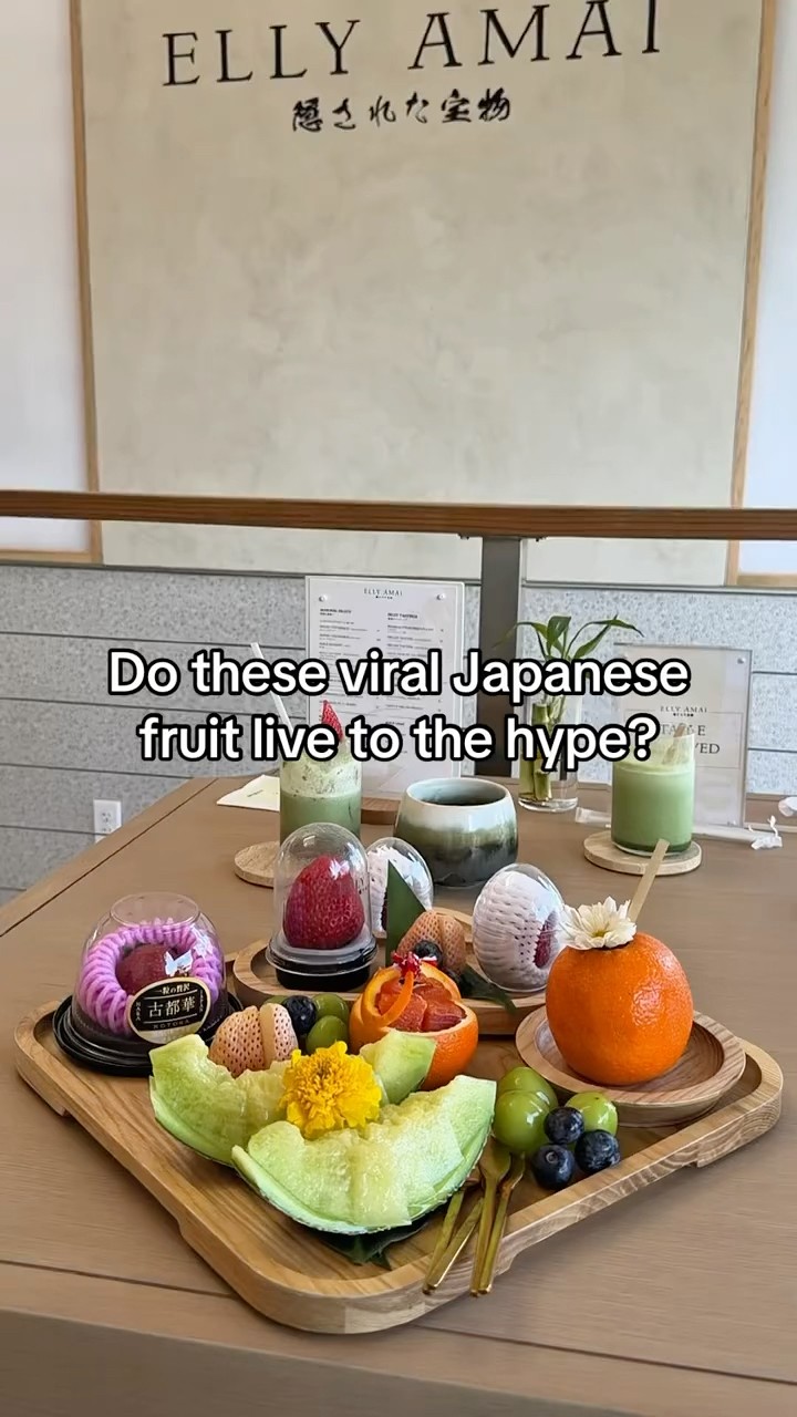 Do these viral Japanese fruit that sold us the $20 strawberry live