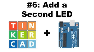 LED Light Show #6: Add a Second LED | Tinkercad Circuits Lesson Plan