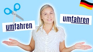 Trennbare und untrennbare Verben einfach erklärt! Deutsch lernen A2-B2