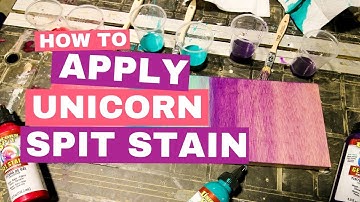 How to apply Unicorn Spit Gel Stain