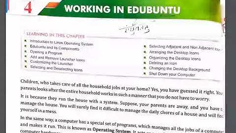 Back Questions Book Exercise Questions Chapter 4 Class 3 Working In Edubuntu