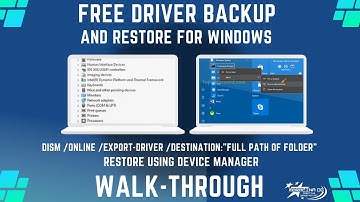 Windows Driver Backup Hack – No Tools Required!