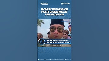 Siap-siap! Pemerintah Bakal Umumkan Komite Reformasi Polri di Bawah Presiden, Mensesneg: Pekan Depan