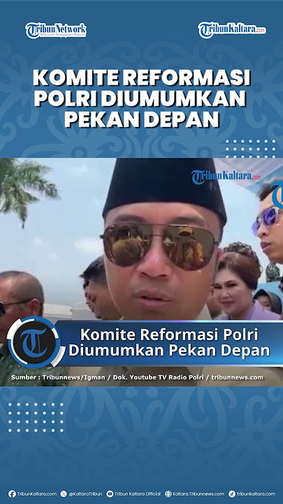 Siap-siap! Pemerintah Bakal Umumkan Komite Reformasi Polri di Bawah Presiden, Mensesneg: Pekan Depan