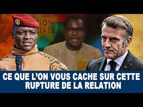 BURKINA : VOICI LA VRAIE RAISON DERRIÈRE LA RUPTURE DES RELATIONS AVEC LA FRANCE