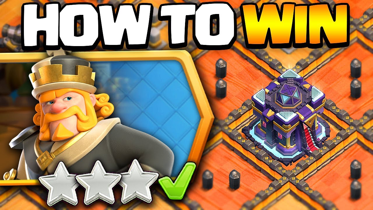 How to 3 star the checkmate king challenge #clashiversary