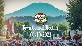 Town of Tazewell Town Council meeting 01-10-2023